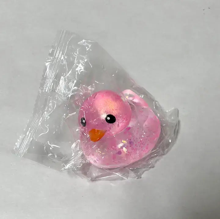 Maltose Glitter Ducky Squishy Fidget Toy