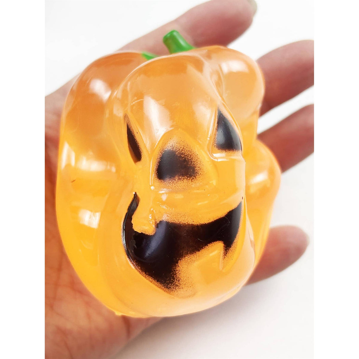 Vaseline Halloween Jack-o-Lantern Pumpkin Squishy Toy