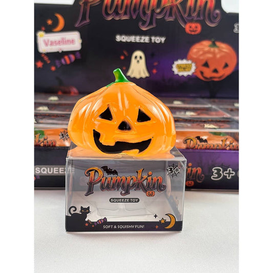 Vaseline Halloween Jack-o-Lantern Pumpkin Squishy Toy