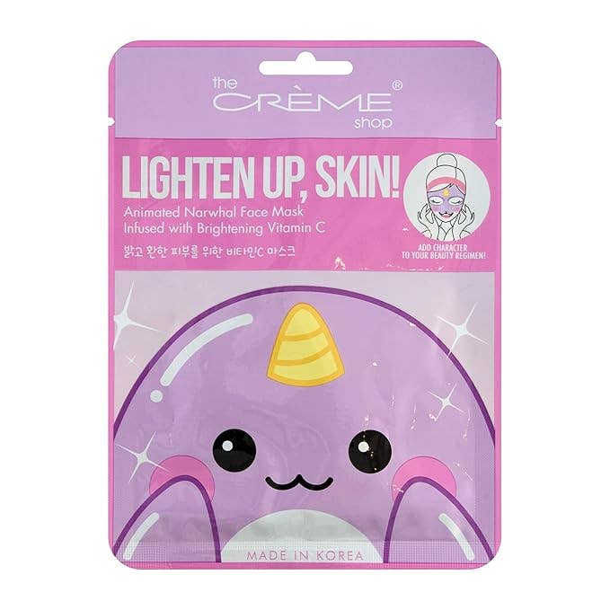 K-Beauty Animated | Vitamin C Brightening Face Sheet Mask