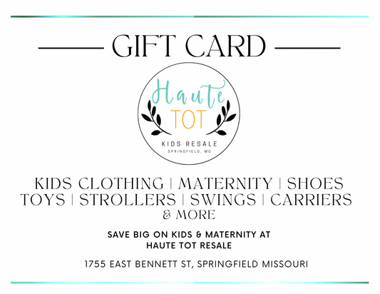 Haute Tot Resale Gift Card