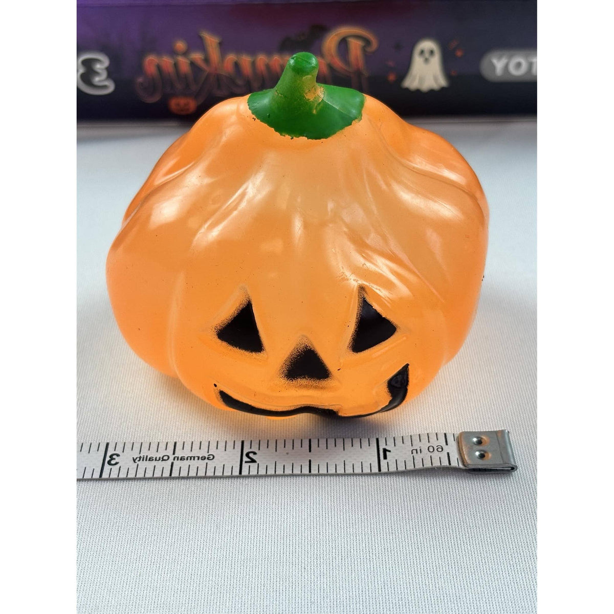 Vaseline Halloween Jack-o-Lantern Pumpkin Squishy Toy