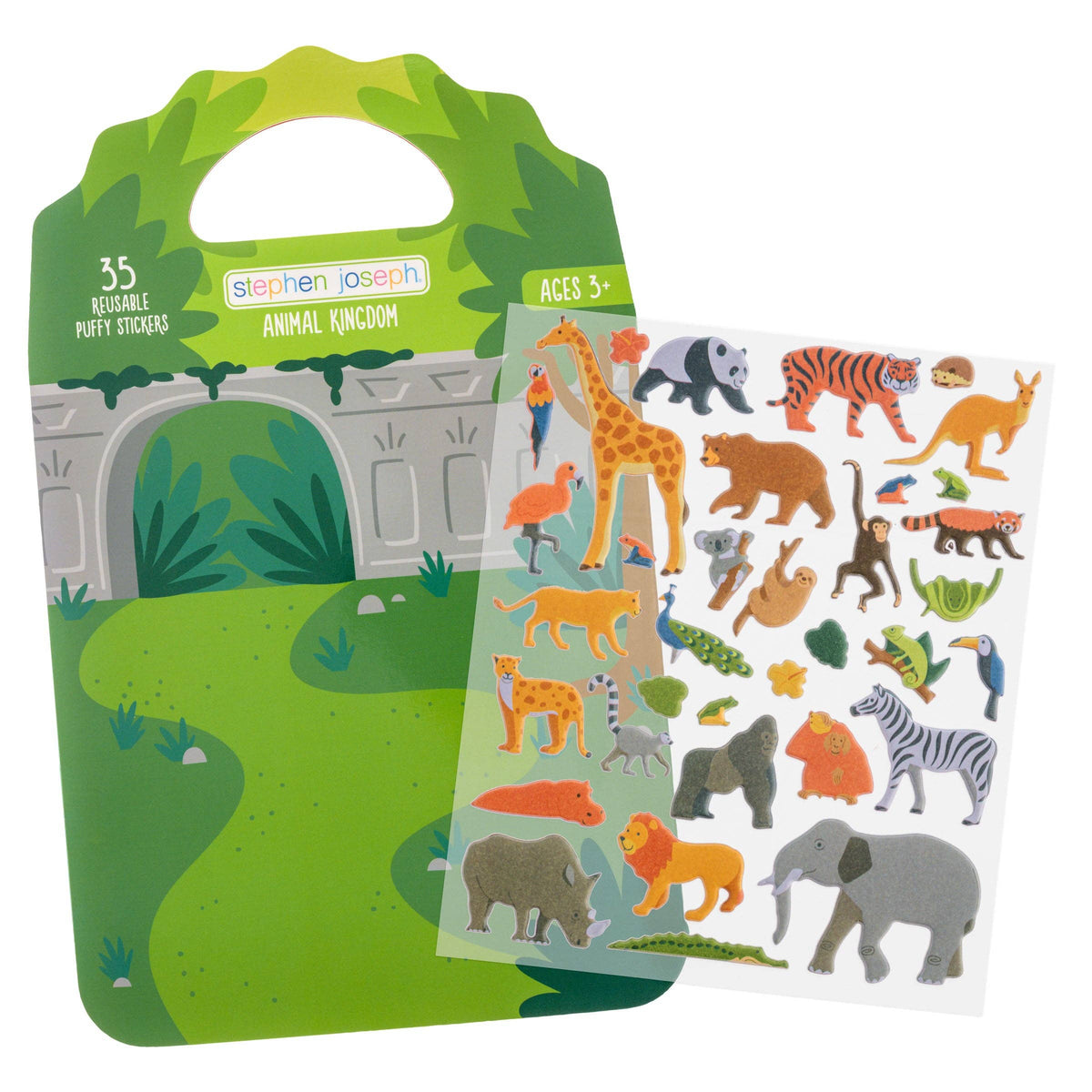 Reusable Puffy Sticker Books